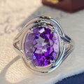 Amethyst Fashion Ring for Love
